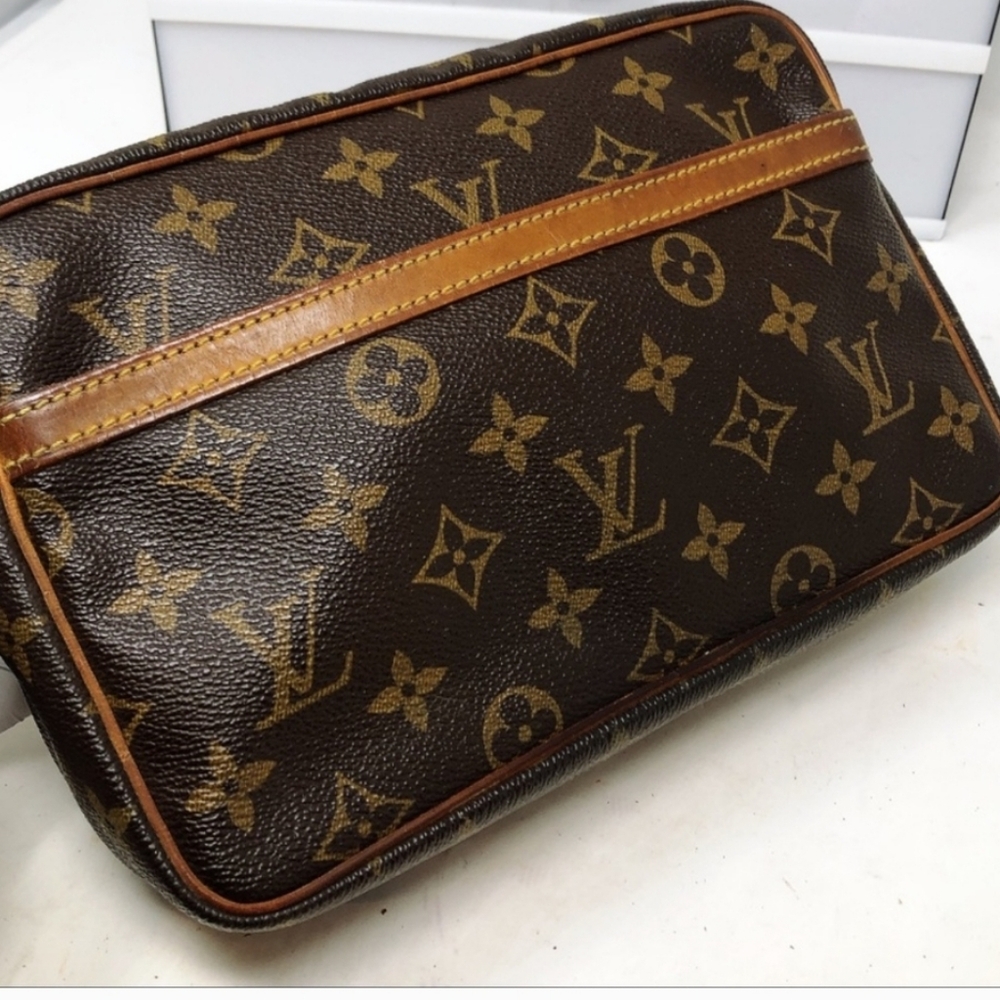 Authentic Louis Vuitton Compiegne 23 Monogram bag